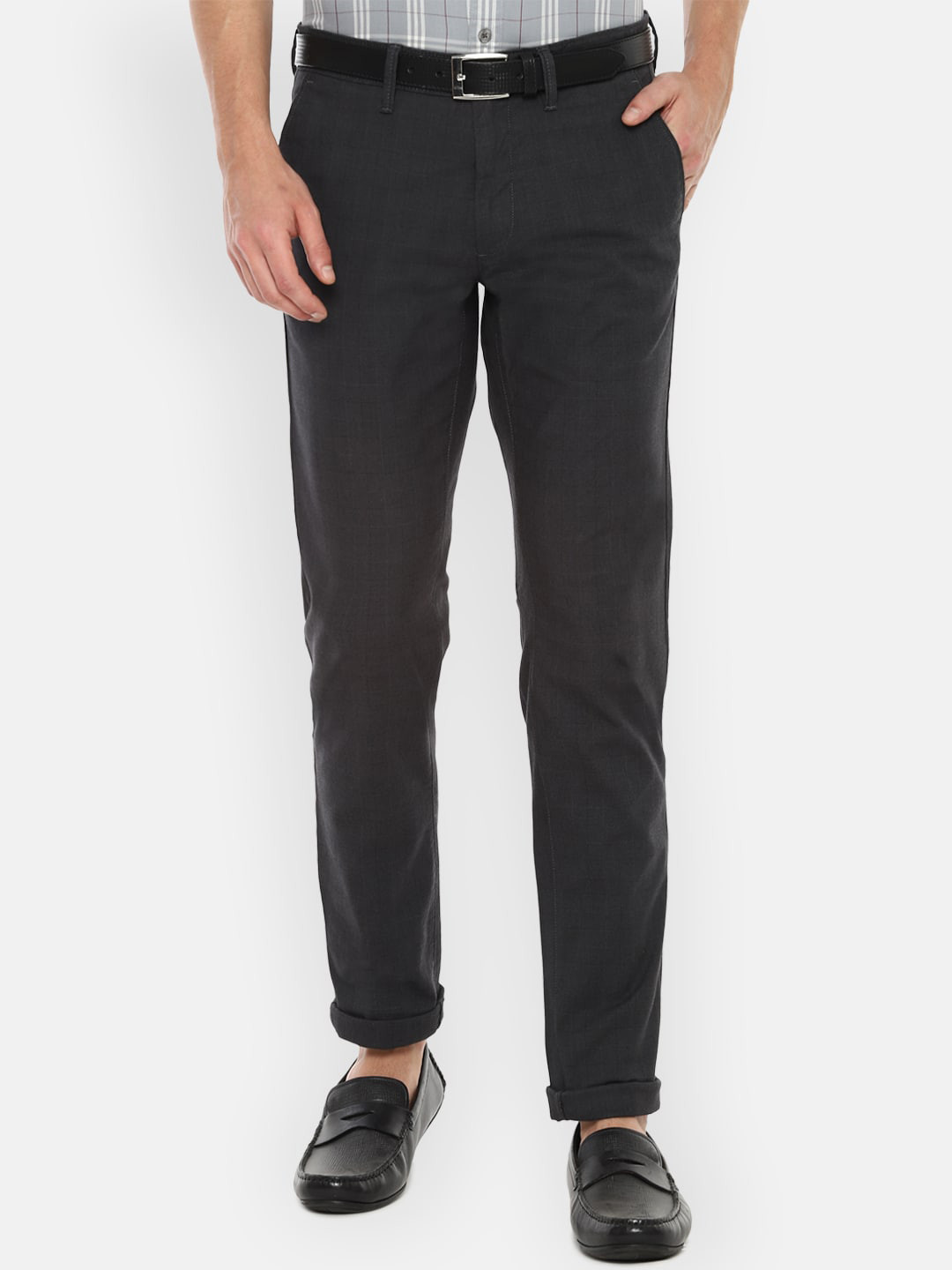 

Van Heusen Sport Men Grey Slim Fit Trousers