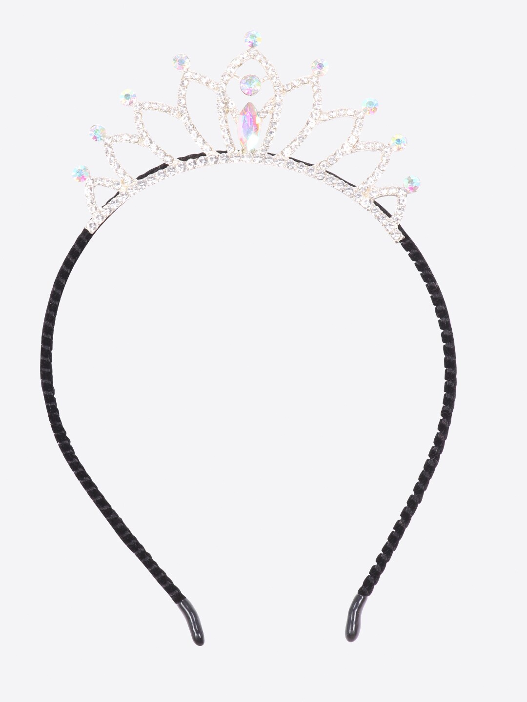 

CUTECUMBER Girls Black & White Crown Hairband