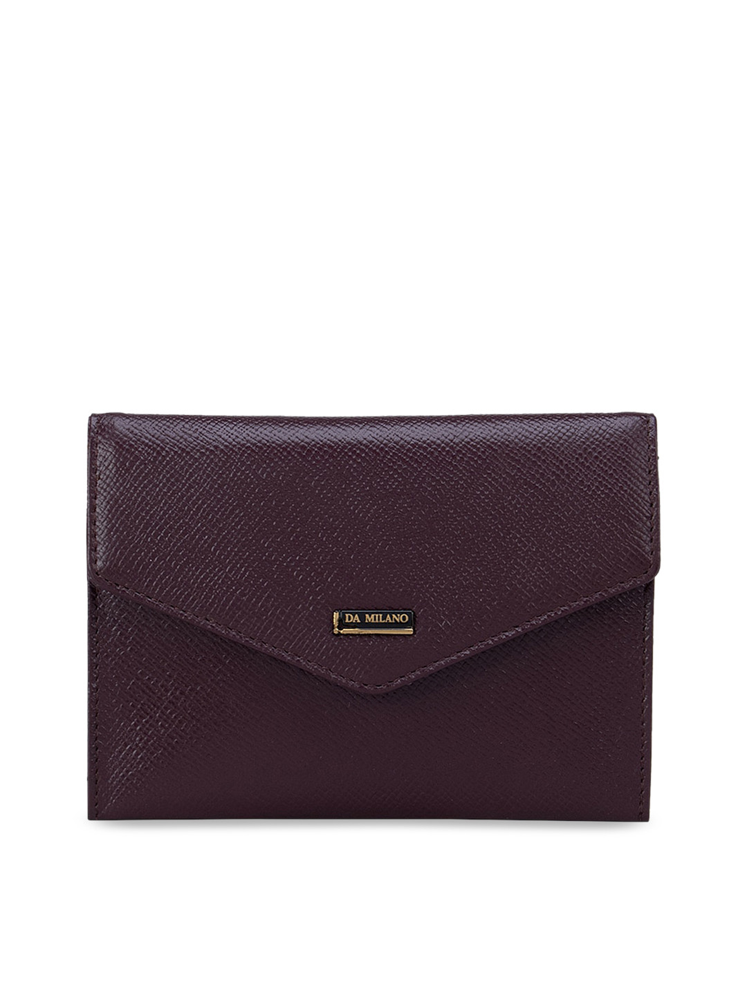 

Da Milano Purple Textured Leather Passport Cover