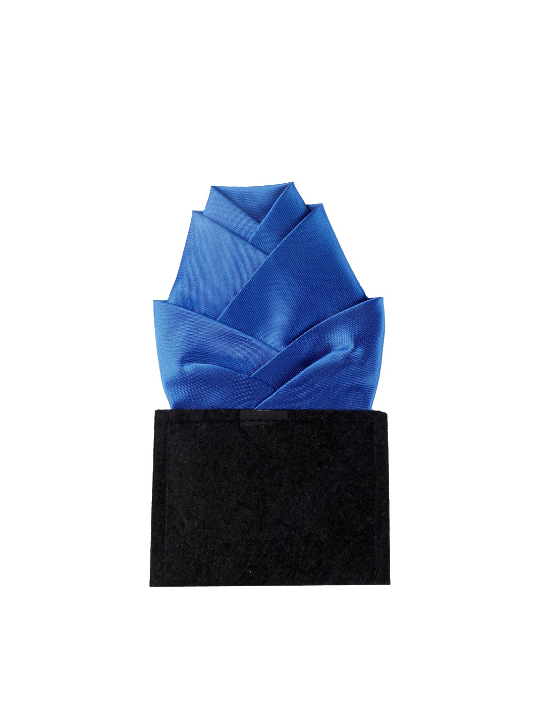 

Alvaro Castagnino Men Blue Solid Microfiber Pocket Square