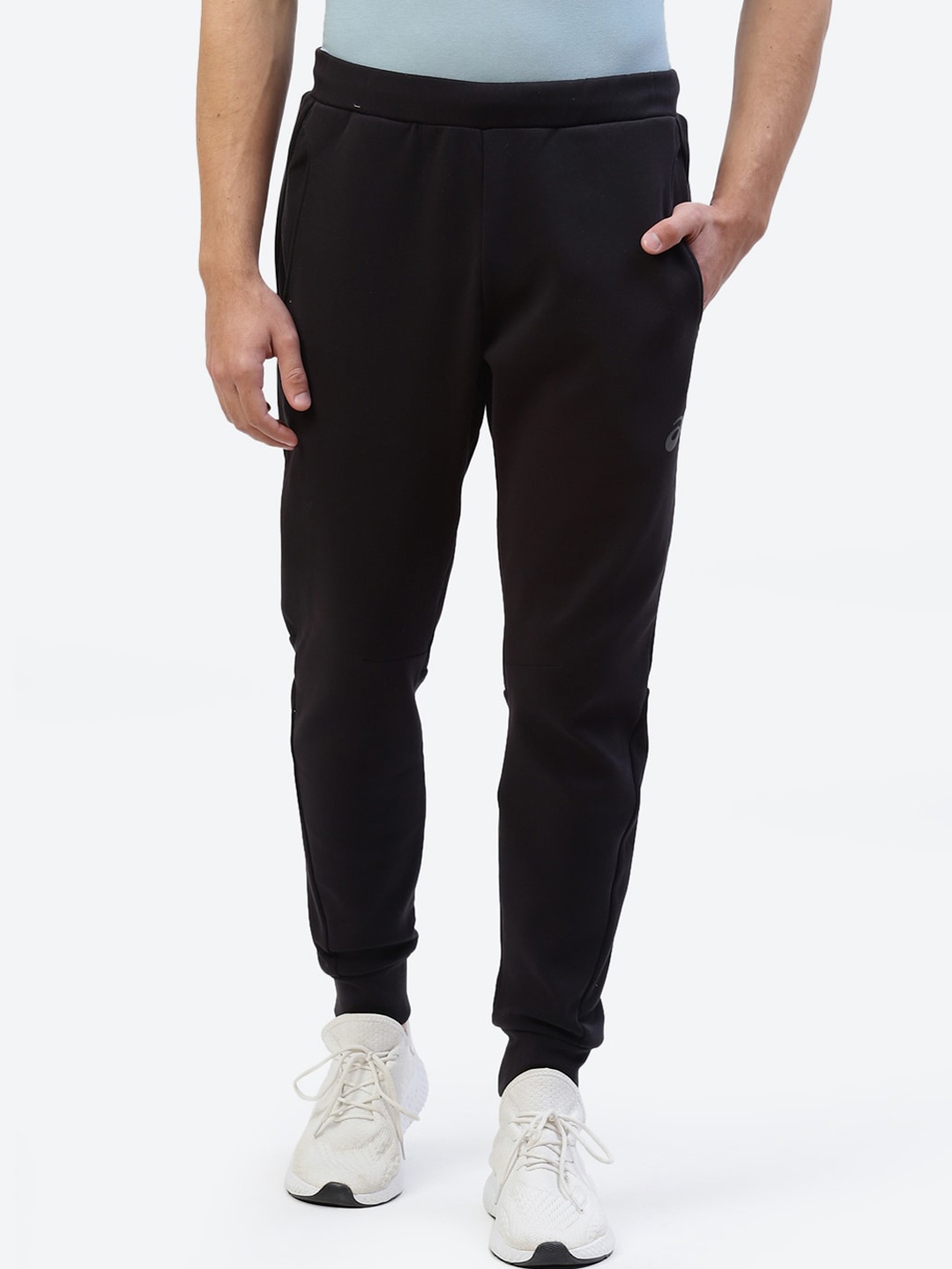 

ASICS Men Solid M Mobility Knit Tapered Joggers, Black