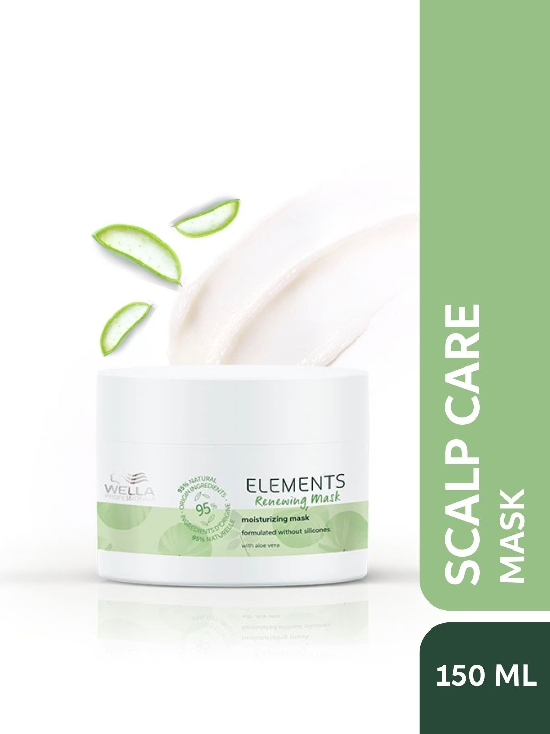 

WELLA PROFESSIONALS Elements Renewing Hair Mask 150ml, White