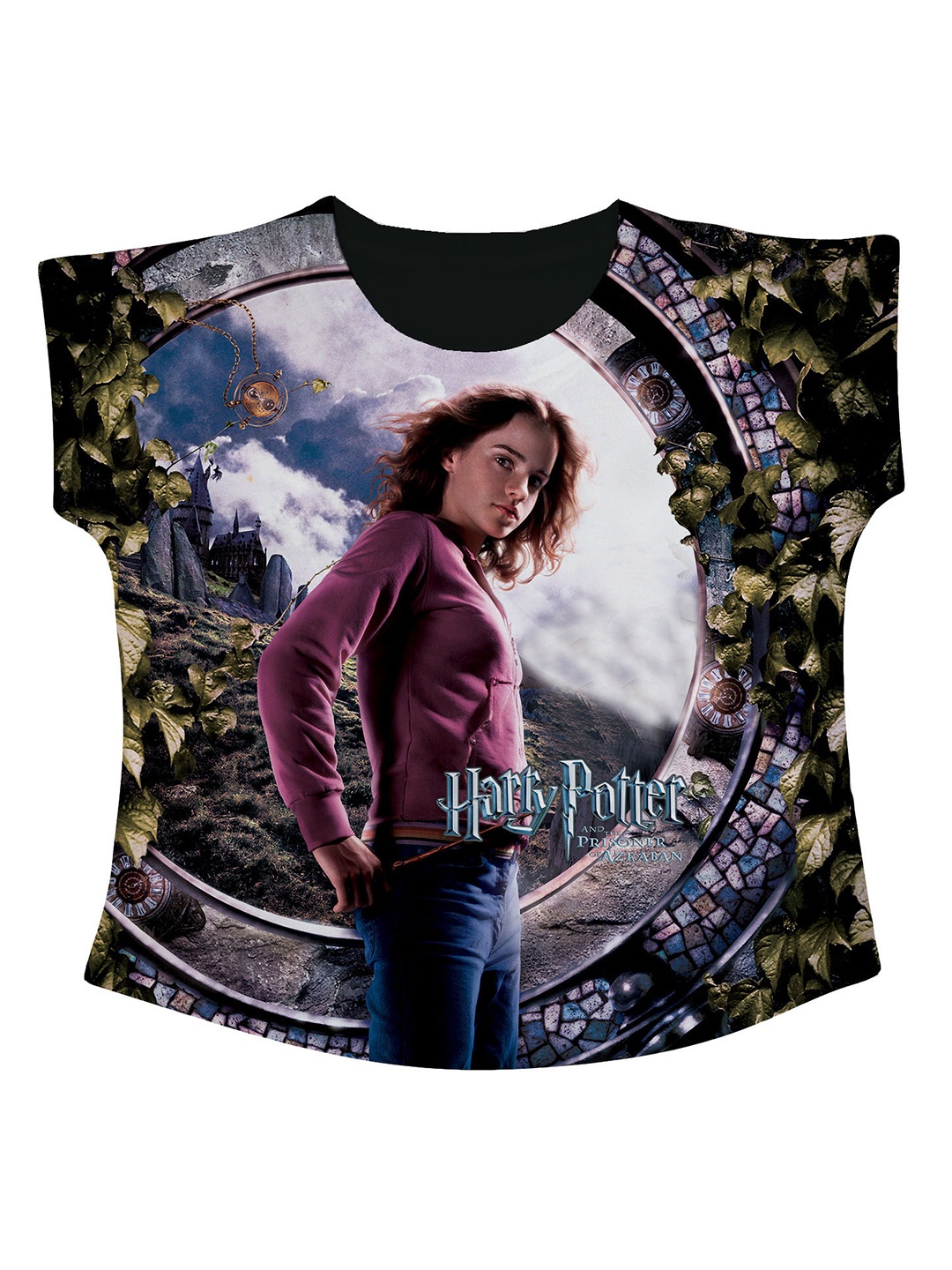 

Harry Potter by Wear Your Mind Multicoloured Harry Potter Printed Style Top, Multi