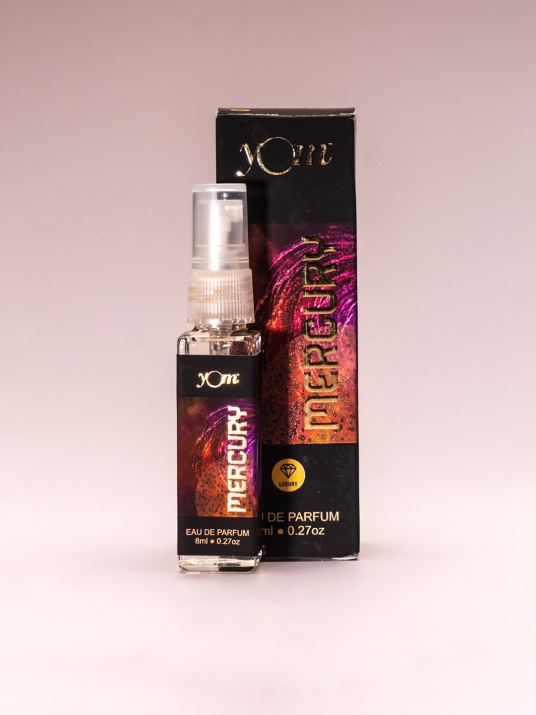 

YOM Mercury Eau De Parfum 8 ml, Black