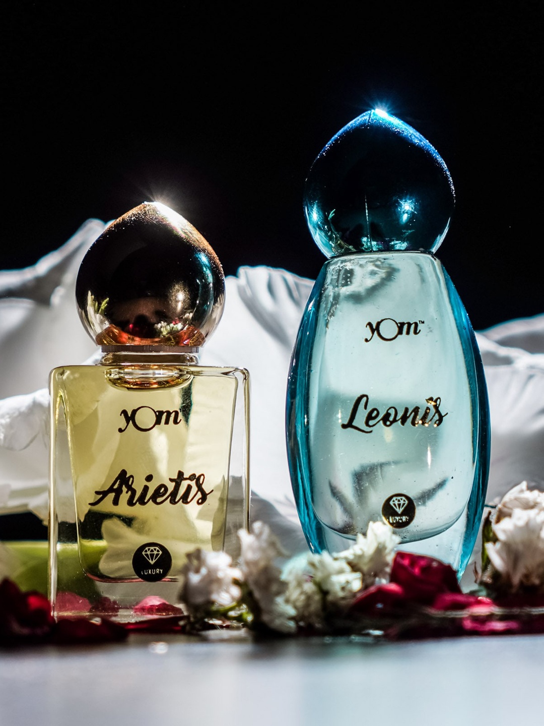 

YOM Set of 2 Arietis & Leonis Attar Perfumes 10 ml Each, Yellow