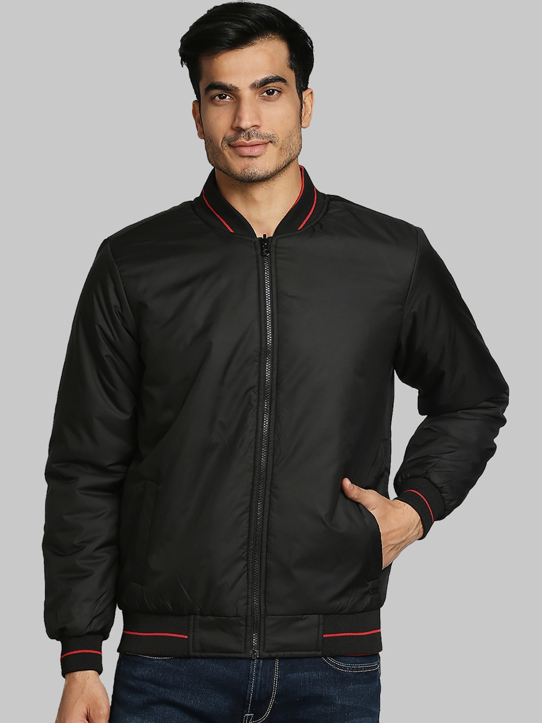 

Parx Men Black Puffer Jacket