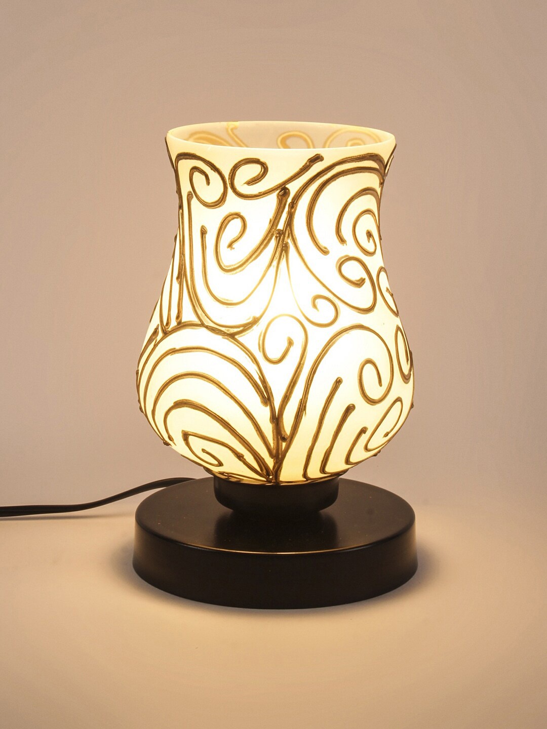 

Devansh Gold Mosaic Table Lamp
