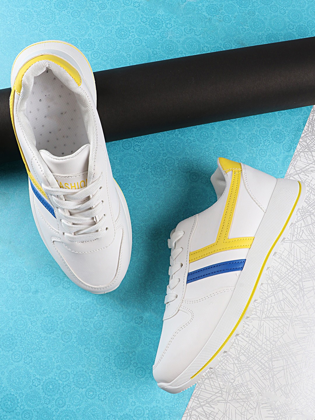 

THE WHITE POLE Women Yellow Sneakers