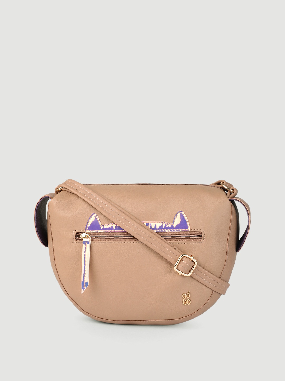 

Baggit Pink Solid Sling Bag