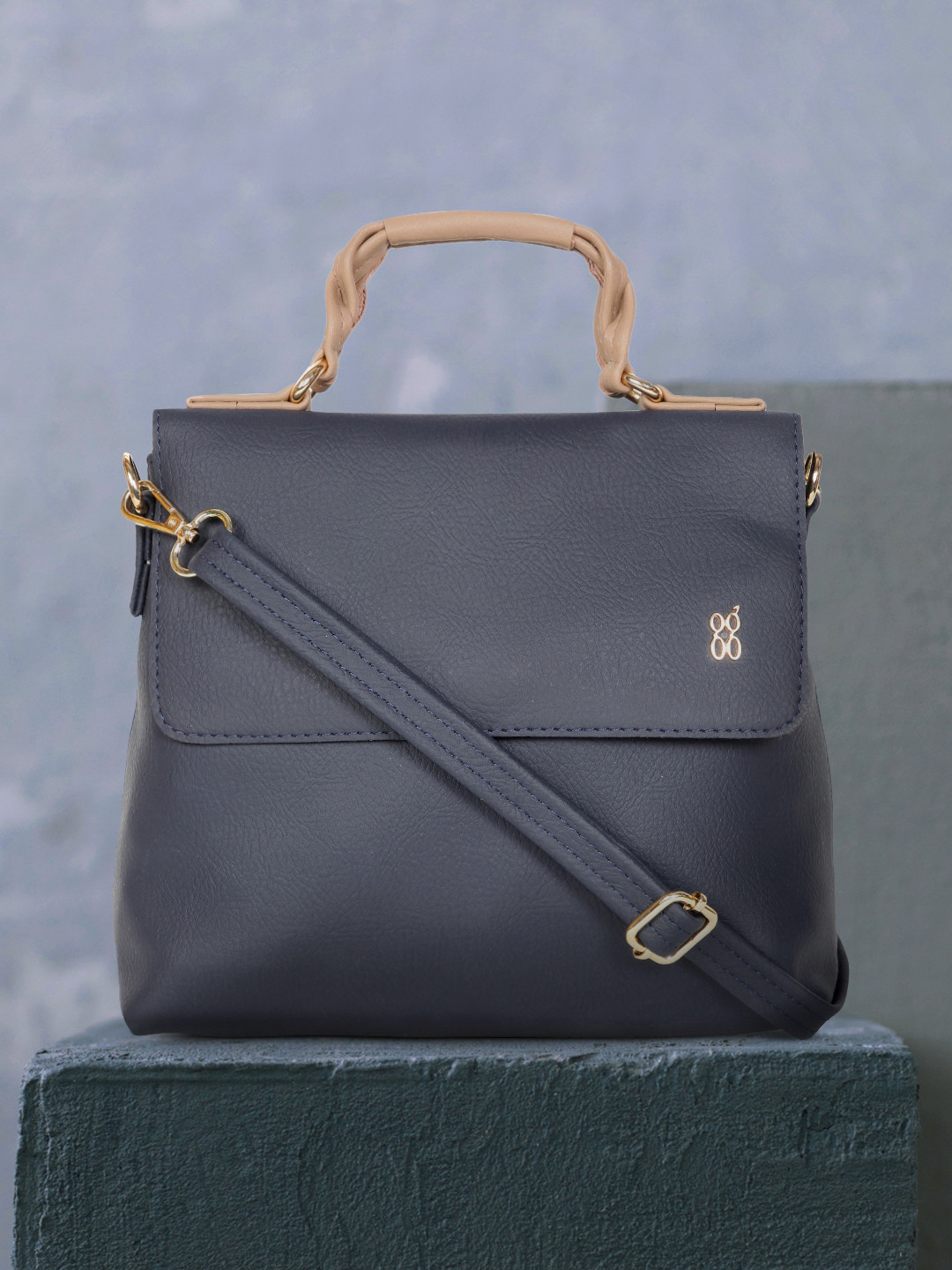 

Baggit Navy Blue Satchel