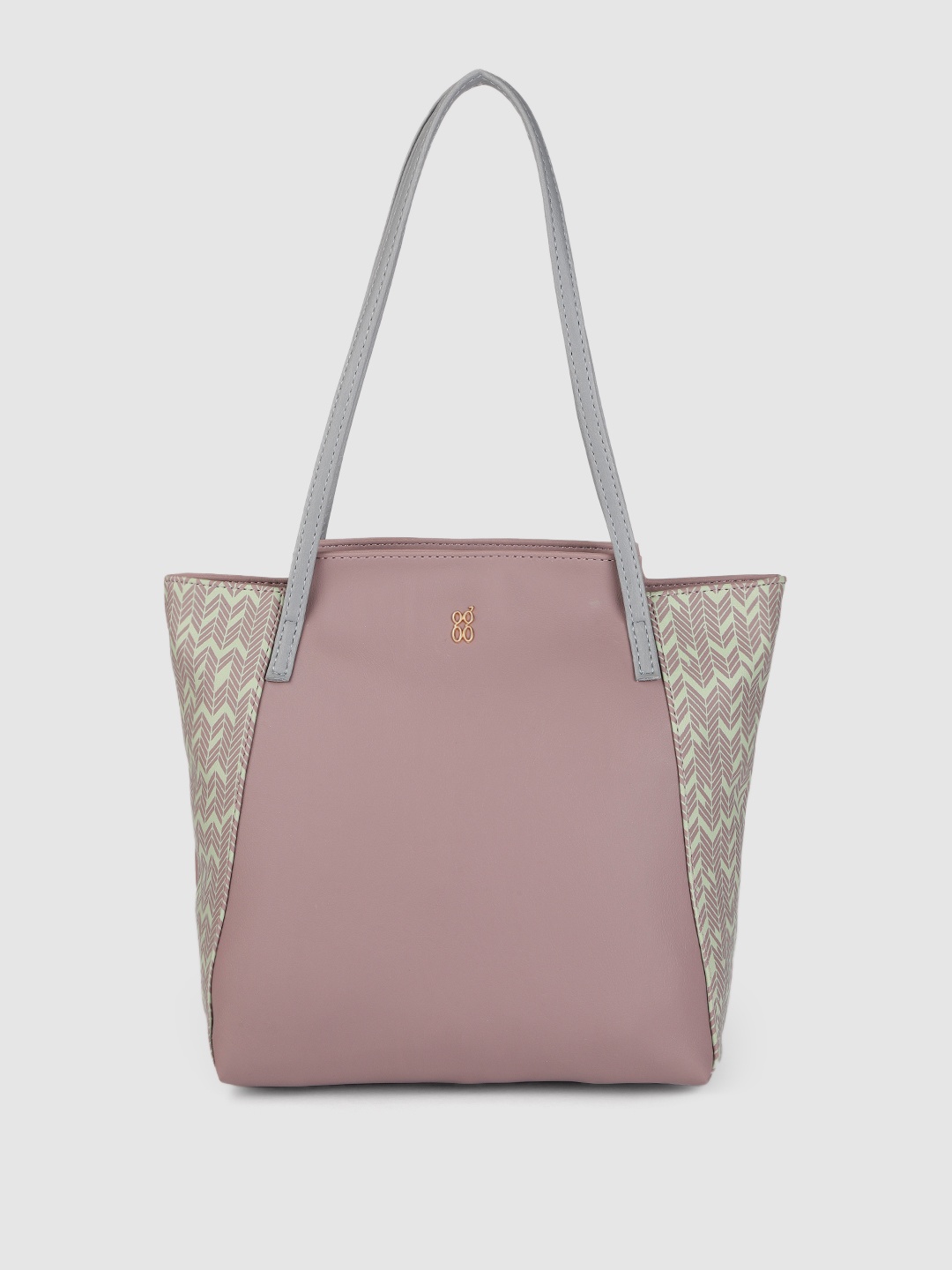 

Baggit Mauve Solid Structured Shoulder Bag