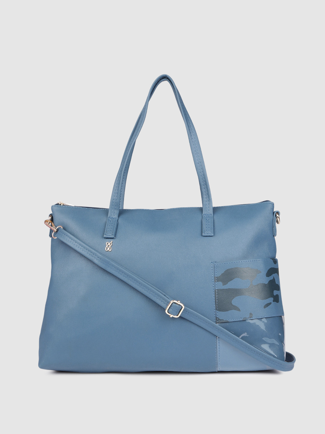 

Baggit Blue Structured Shoulder Bag