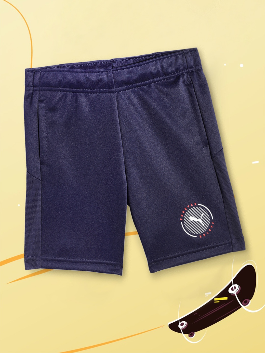

Puma Boys Blue Active Poly Youth Sports Shorts