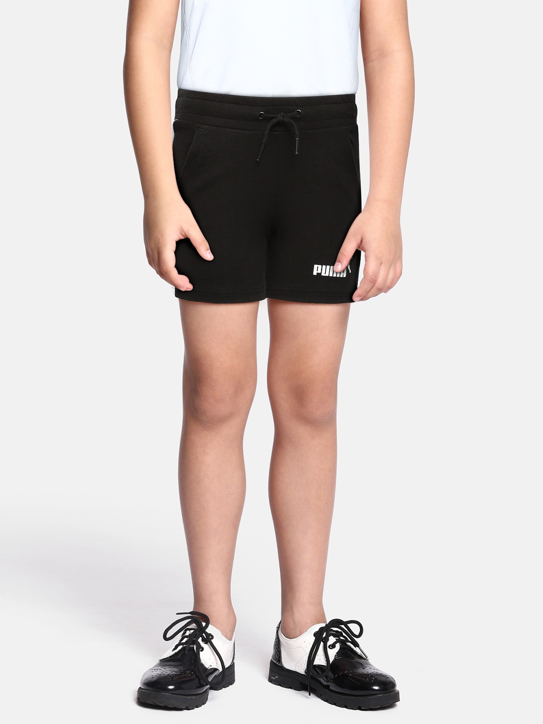

Puma Boys Black Pure Cotton Regular Shorts