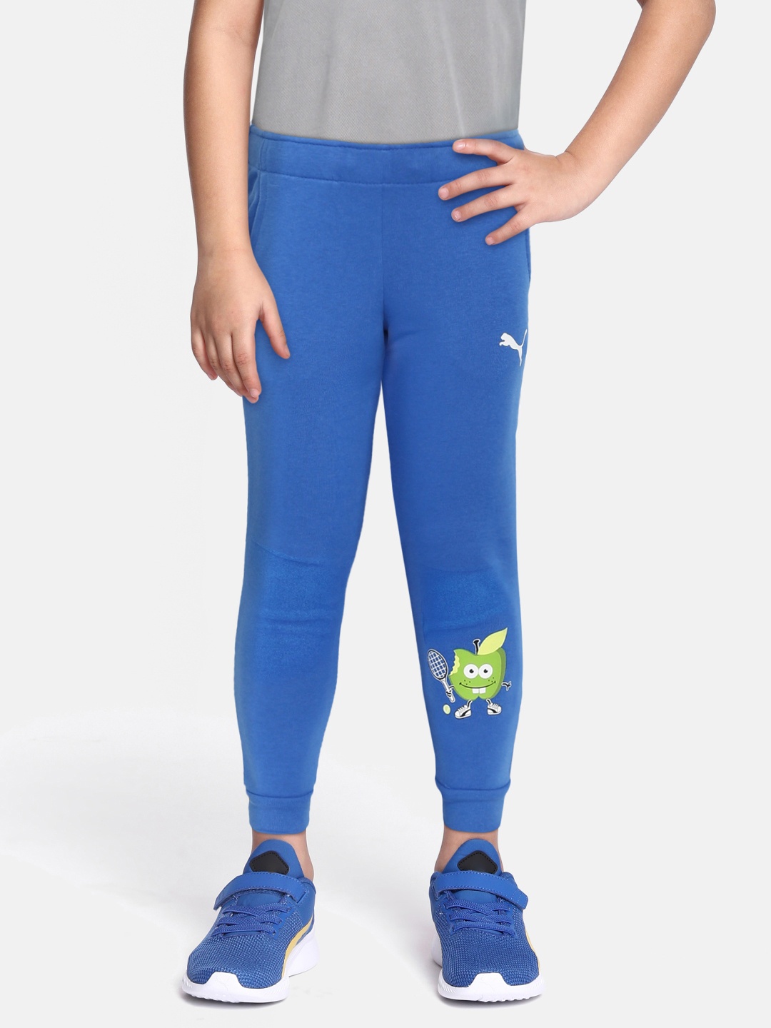 

Puma Kids Blue Solid Fruitmates Joggers