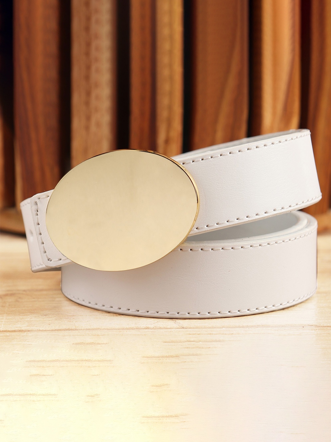 

Kastner Women White Solid Belt