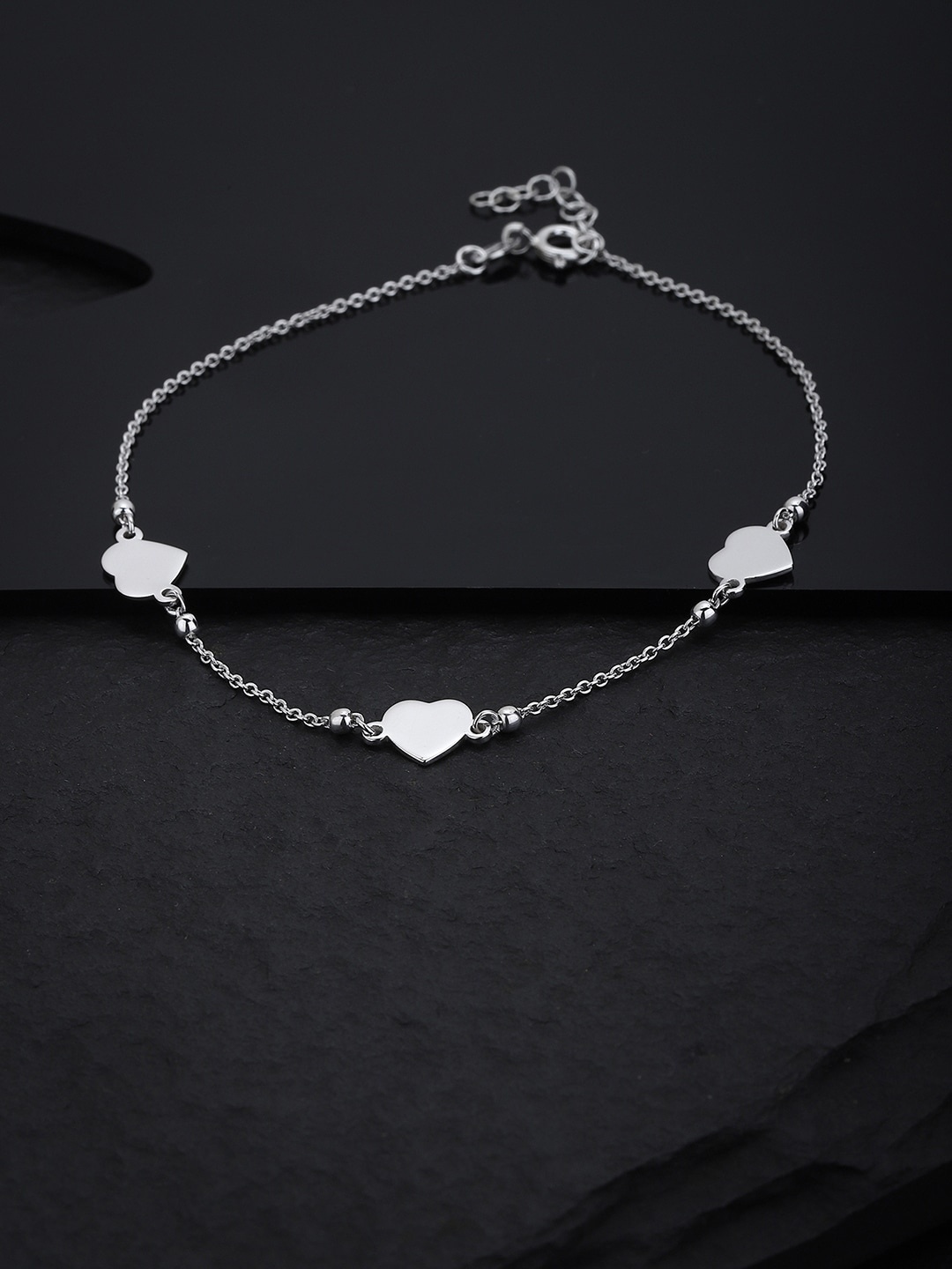 

VANBELLE Rhodium-Plated Sterling Silver Anklet