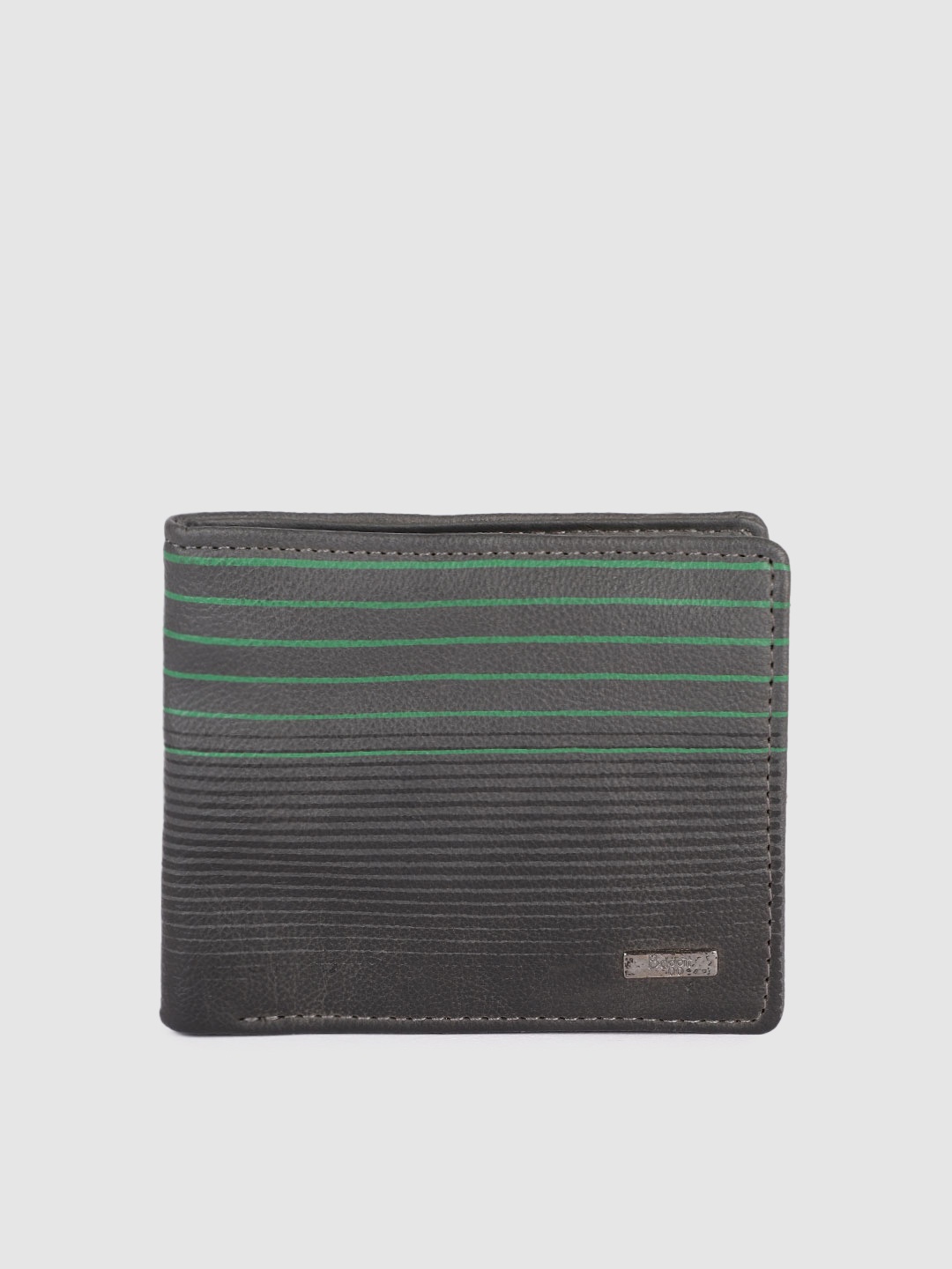

Baggit Women Blue Striped Two Fold Wallet