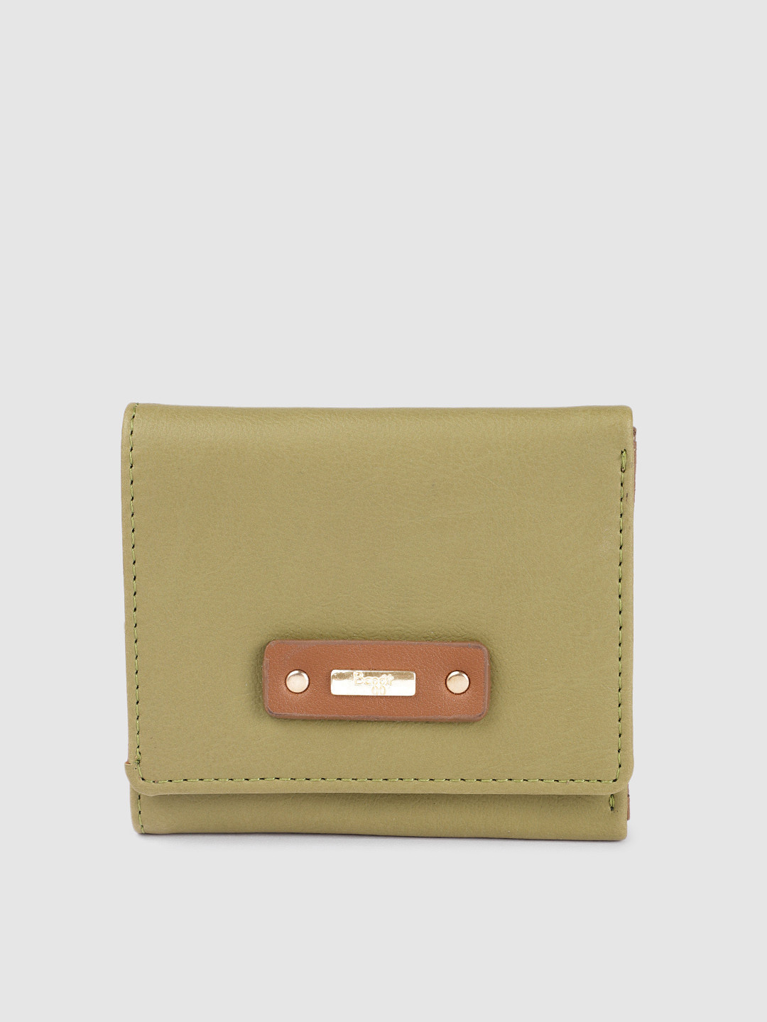

Baggit Women Green Three Fold Wallet