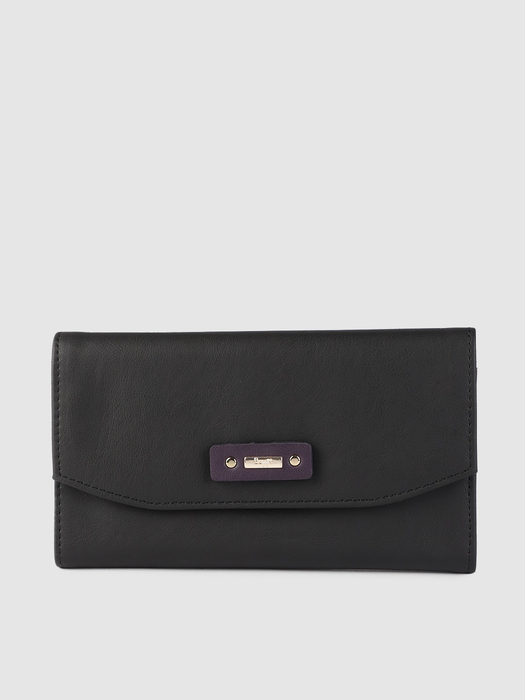 

Baggit Women Black Three Fold Wallet