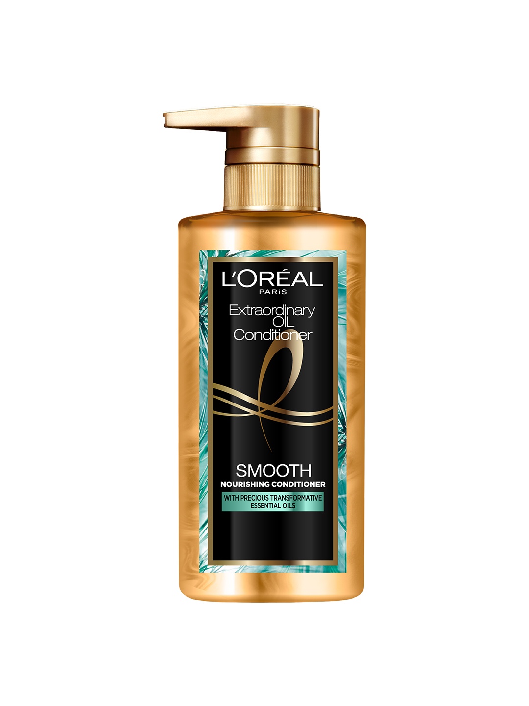 

LOreal Paris Extraordinary Oil Smooth Conditioner for Smooth & Frizz-Free Hair - 440 ml, Black