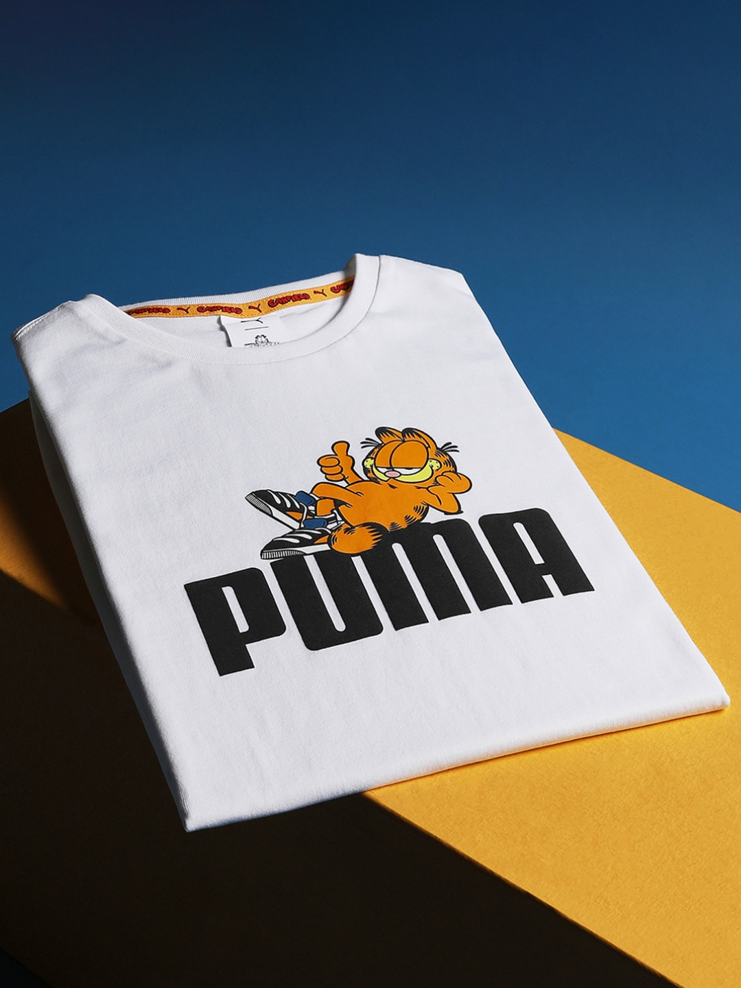 

Puma Boys Garfield Printed Relaxed Fit T-shirt, White