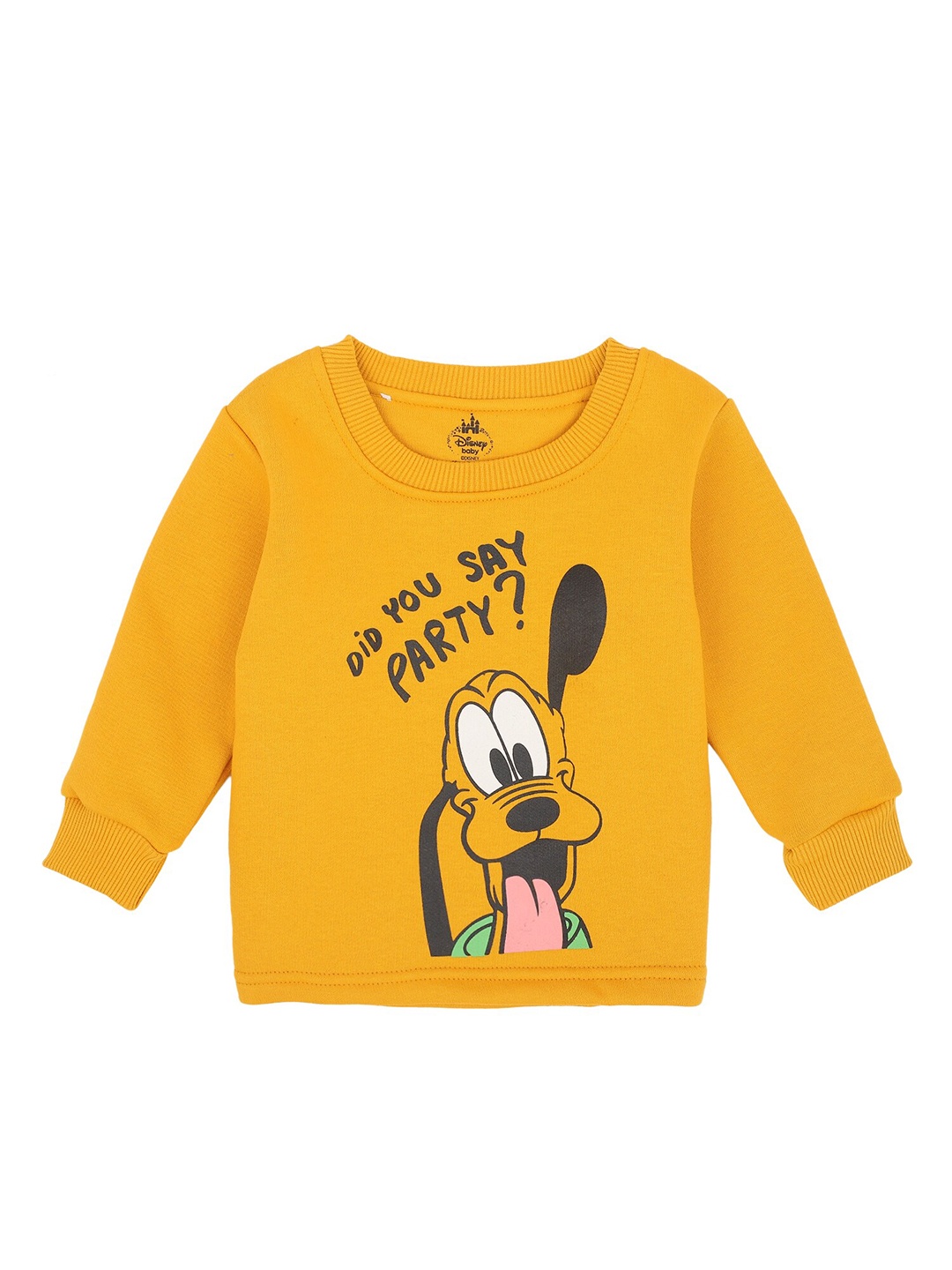 

Bodycare Kids Boys Mustard Yellow Pluto Printed T-shirt