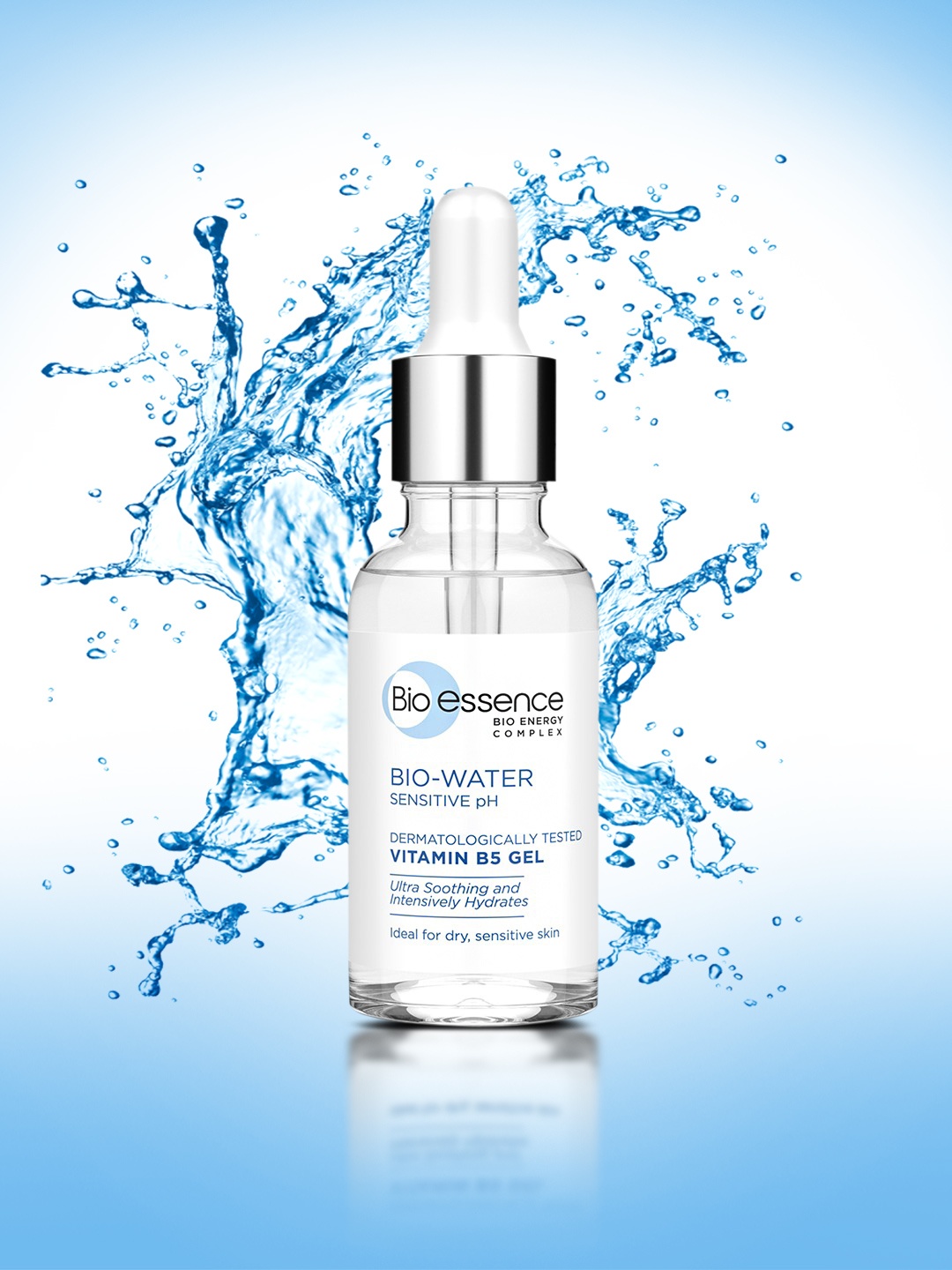 

Bio-essence Bio Energy Complex Bio-Water Sensitive PH Vitamin B5 Gel 30 ml, Blue