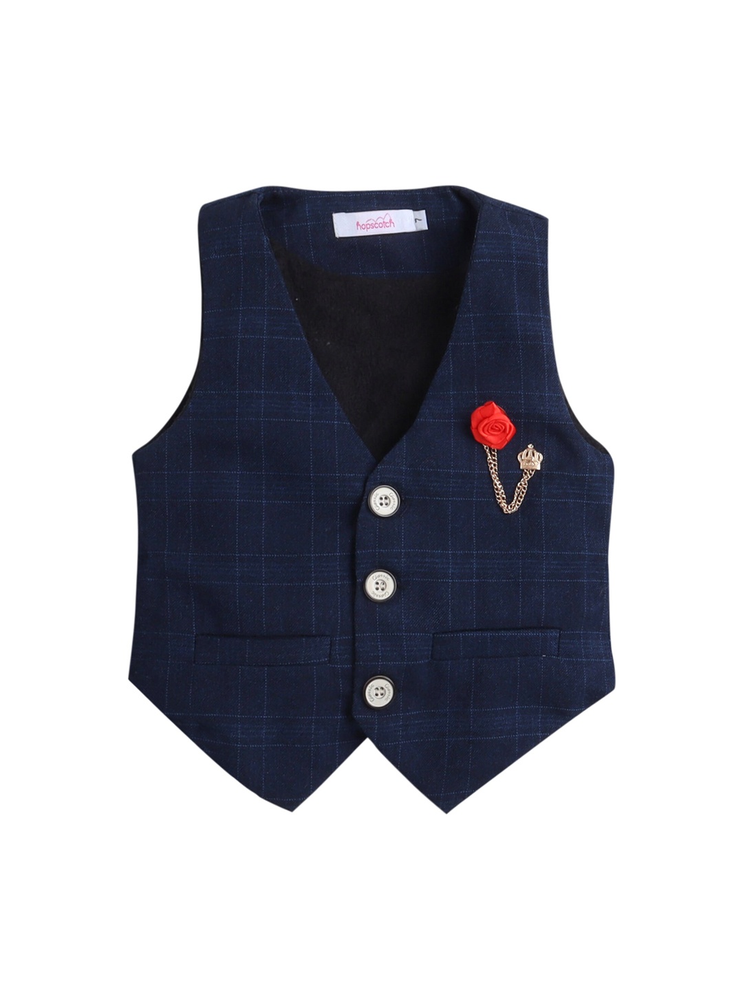 

Hopscotch Boys Blue Checked Tailored Jacket