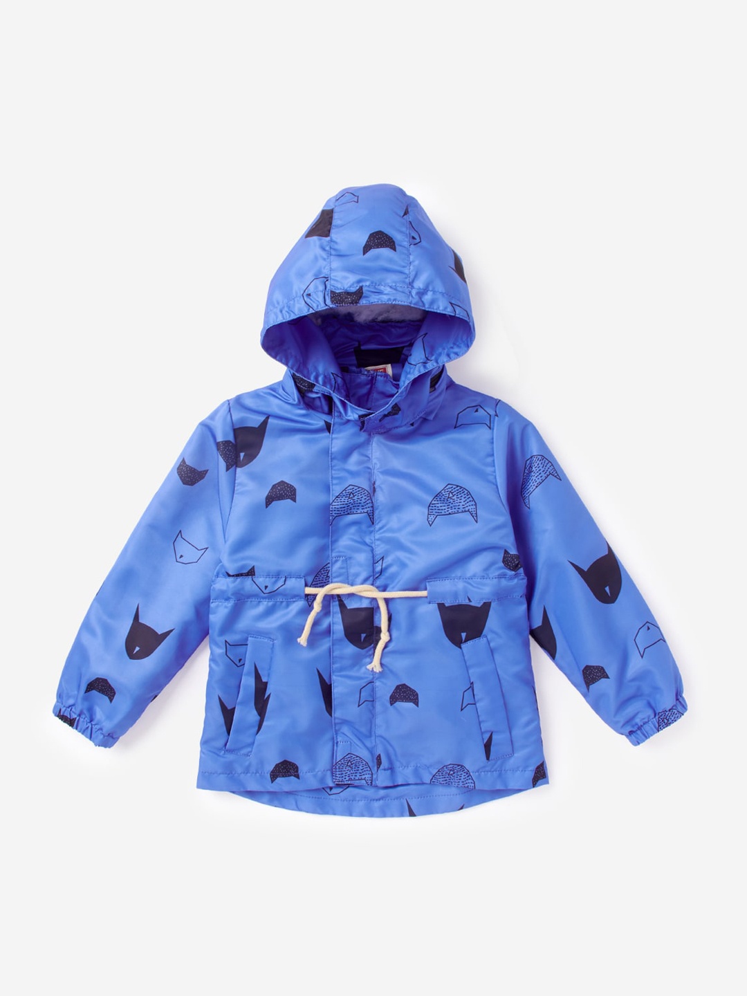 

Hopscotch Boys Blue Black Padded Jacket