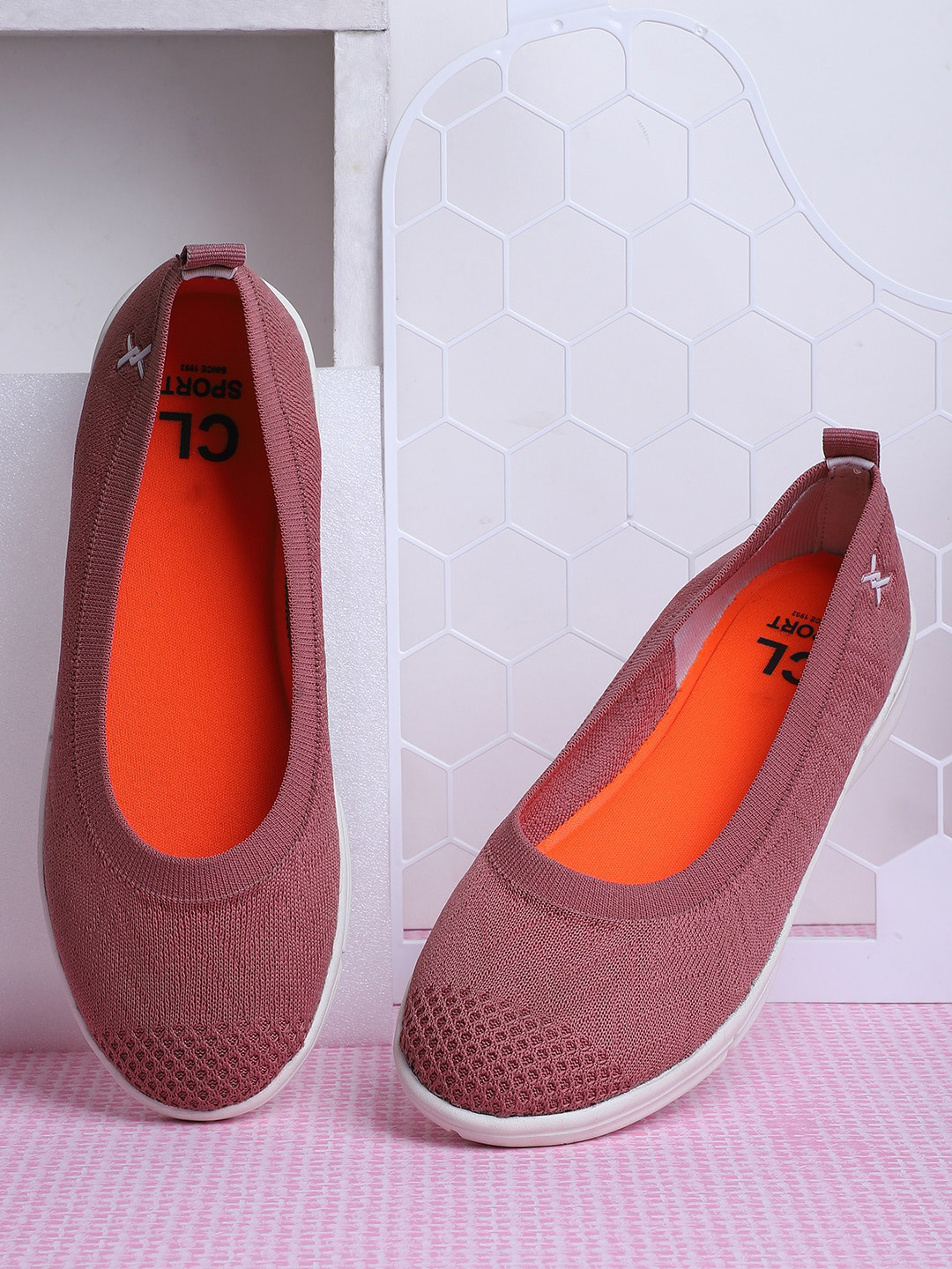 

Carlton London sports Women Pink Ballerinas Flats