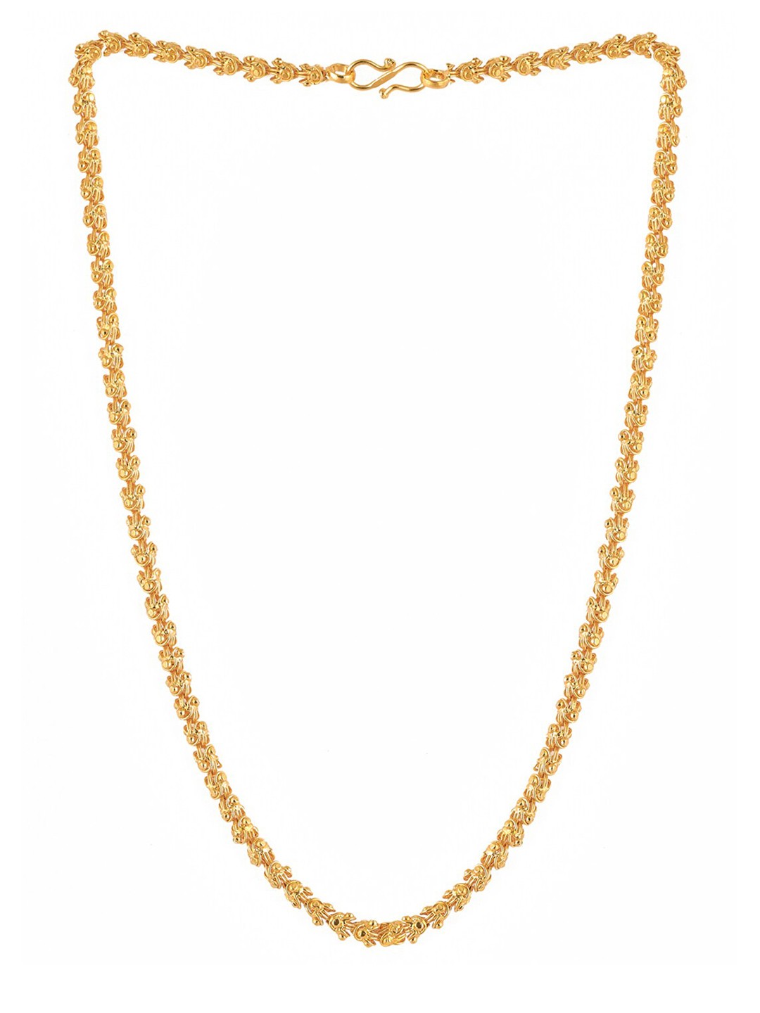 Brandsoon Men Brass Gold-Plated Antique Chain