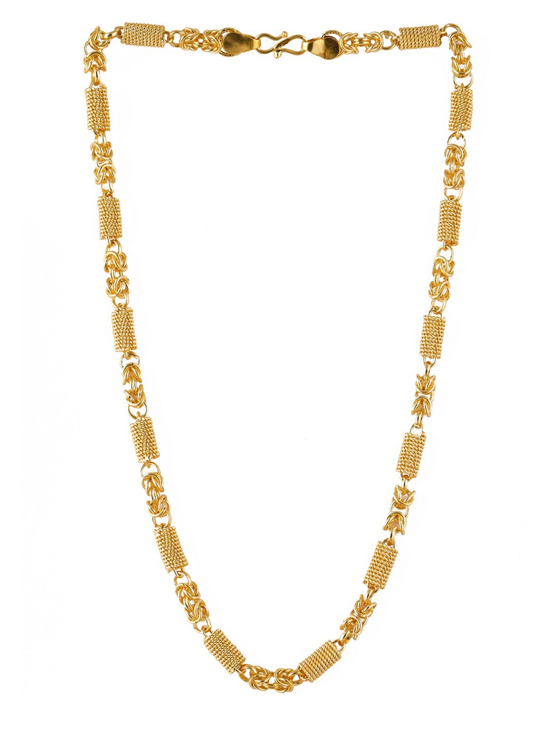 

Brandsoon Men Gold-Toned Textured Chain