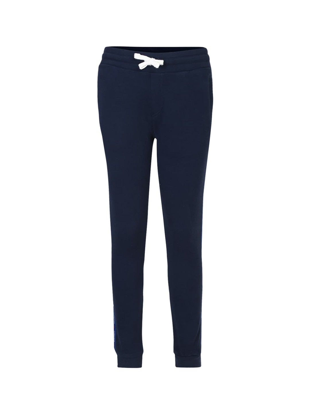 

HACKETT LONDON Boys Navy Blue Solid Pure Cotton Joggers
