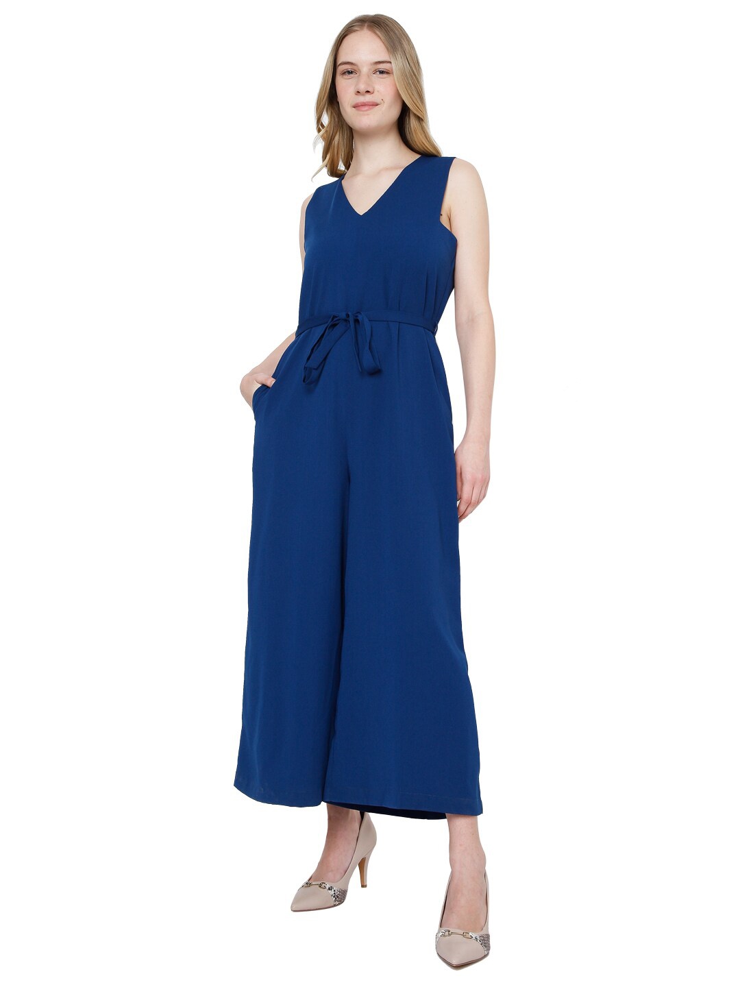 

Vero Moda Blue Basic Jumpsuit