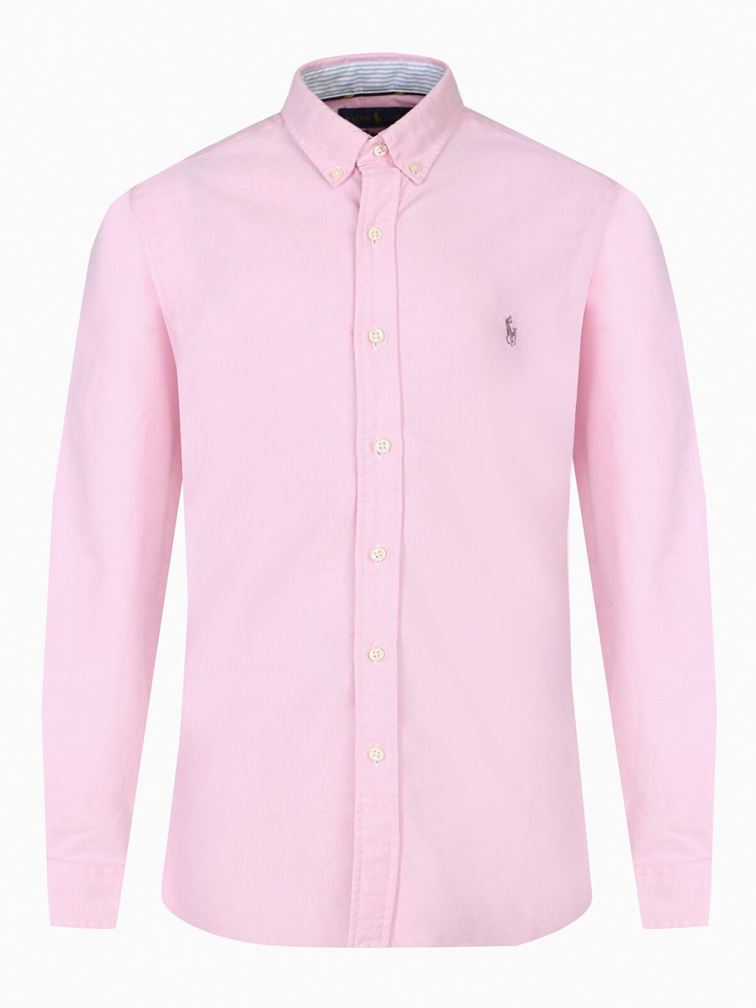 

Polo Ralph Lauren Men Pink Solid Casual Shirt