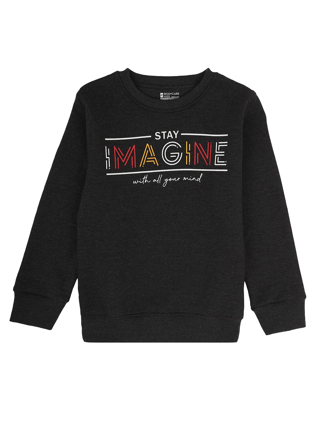 

PROTEENS Boys Grey Printed Sweatshirt