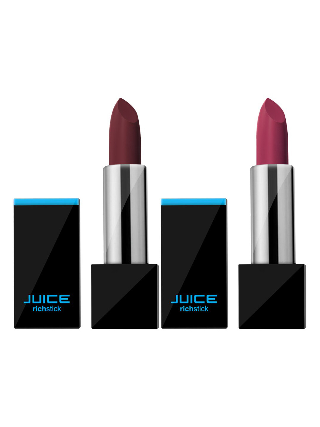 

JUICE Pack Of 2 Rose Wine M-5 Mysterious Red M-26 Juice Richstick Lipstick, Multi