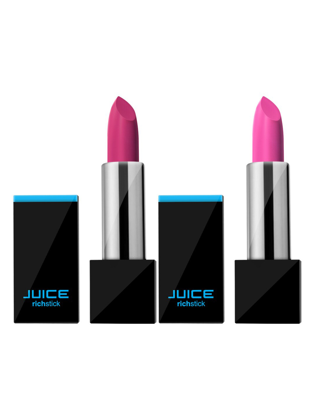 

JUICE Set of 2 Richstick Lipsticks- Candy Floss M-1 & Pink Satin M-3