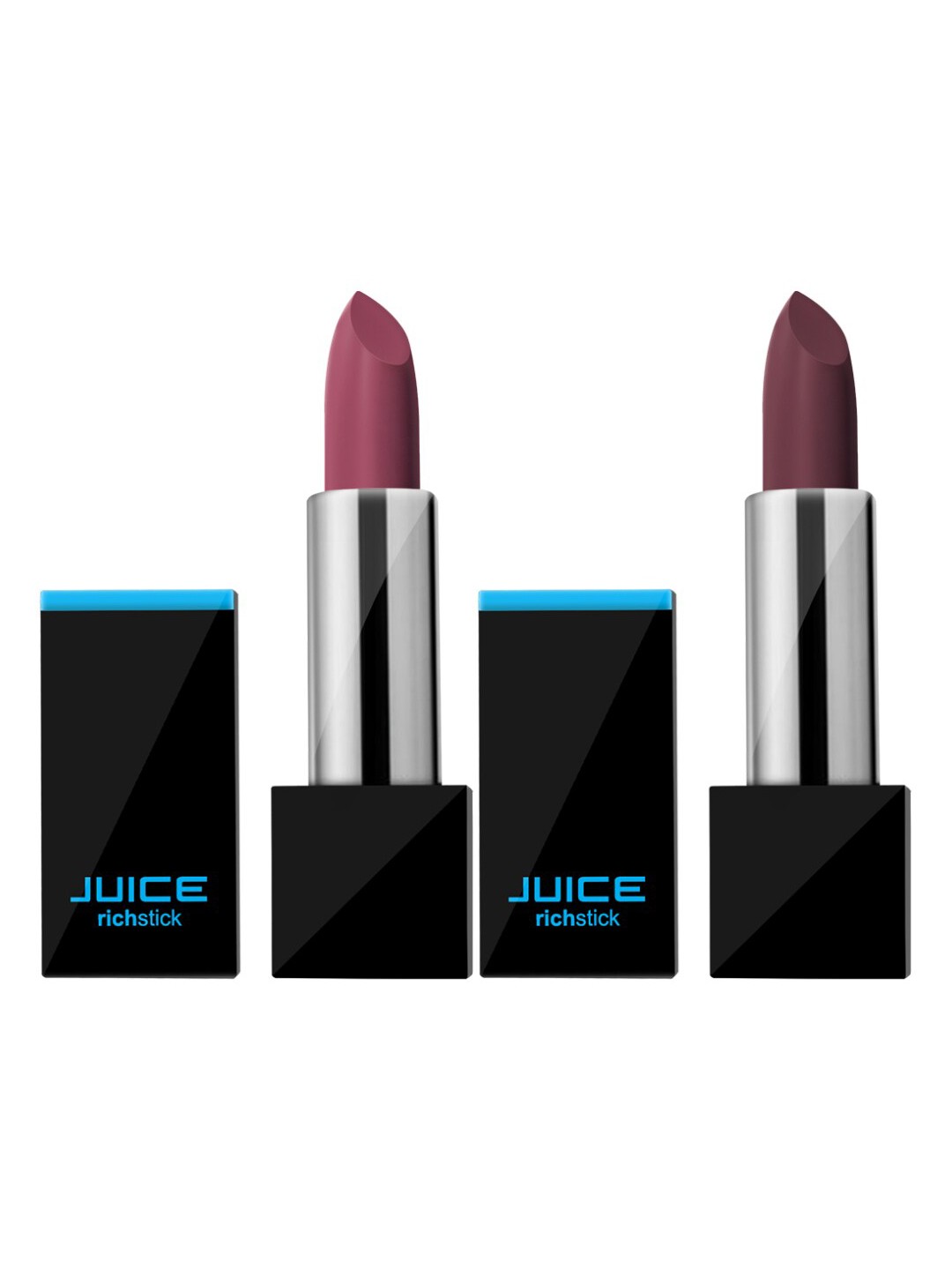 

JUICE Set of 2 Richstick Lipsticks- Coffeemousse M-70 & Berrynude M-92, Coffee brown