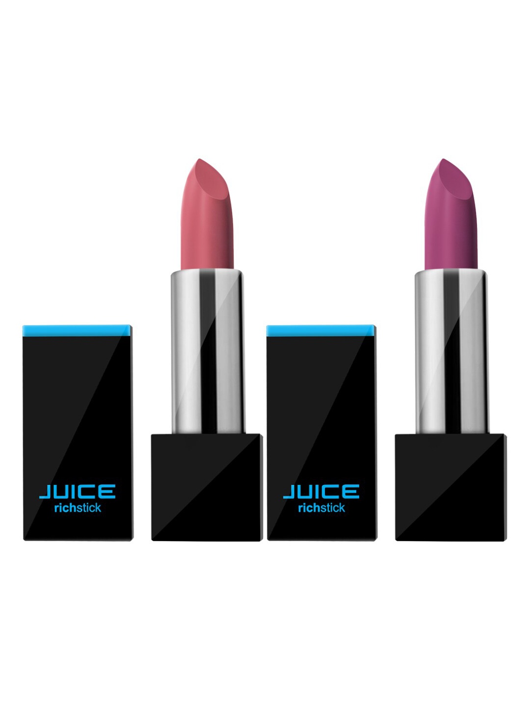 

JUICE Set of 2 Richstick Lipsticks- Shanghaispice M-96 & Missmauve M-98, Mauve