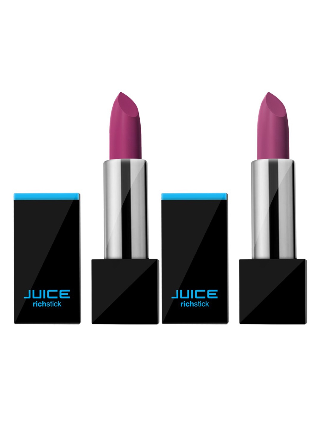 

JUICE Set of 2 Richstick Lipsticks- Enduringberry M-6 & Missmauve M-98, Mauve