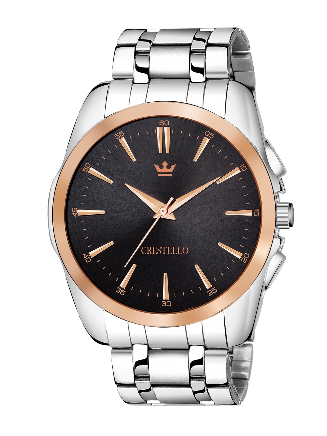 

CRESTELLO Men Black Bracelet Style Analogue Watch CR-G006-BLK