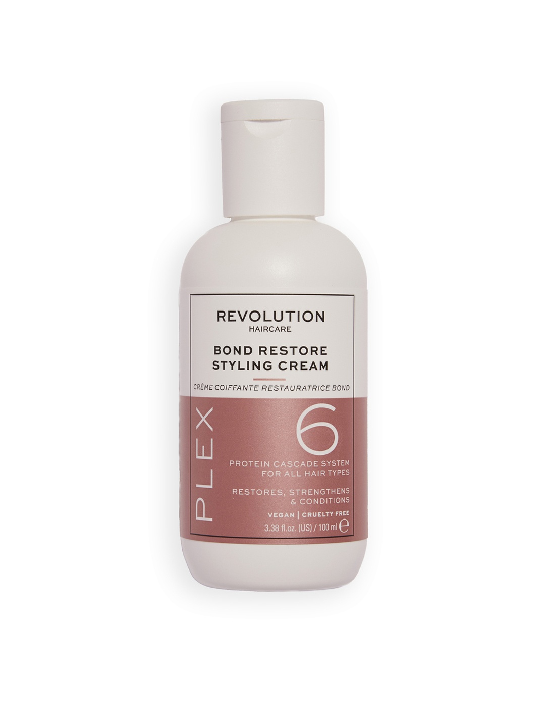 

Revolution Haircare Plex 6 Bond Restore Styling Cream 100 ml, White
