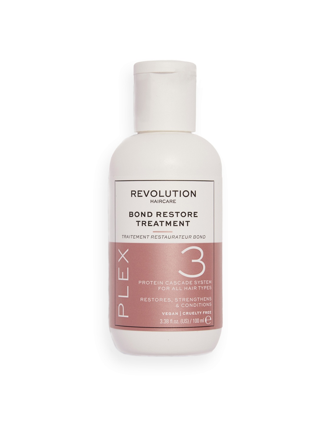 

Revolution Haircare Plex 3 Bond Restore Treatment 100 ml, White