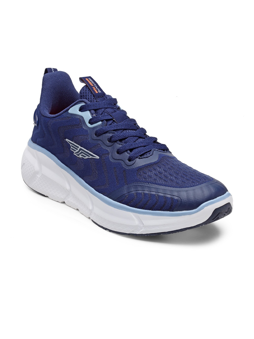 

Red Tape Men Navy Blue Mesh Walking Shoes
