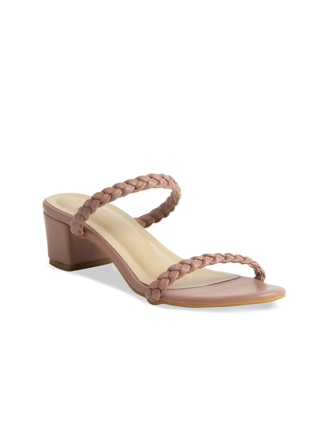 

ERIDANI Pink Block Sandals