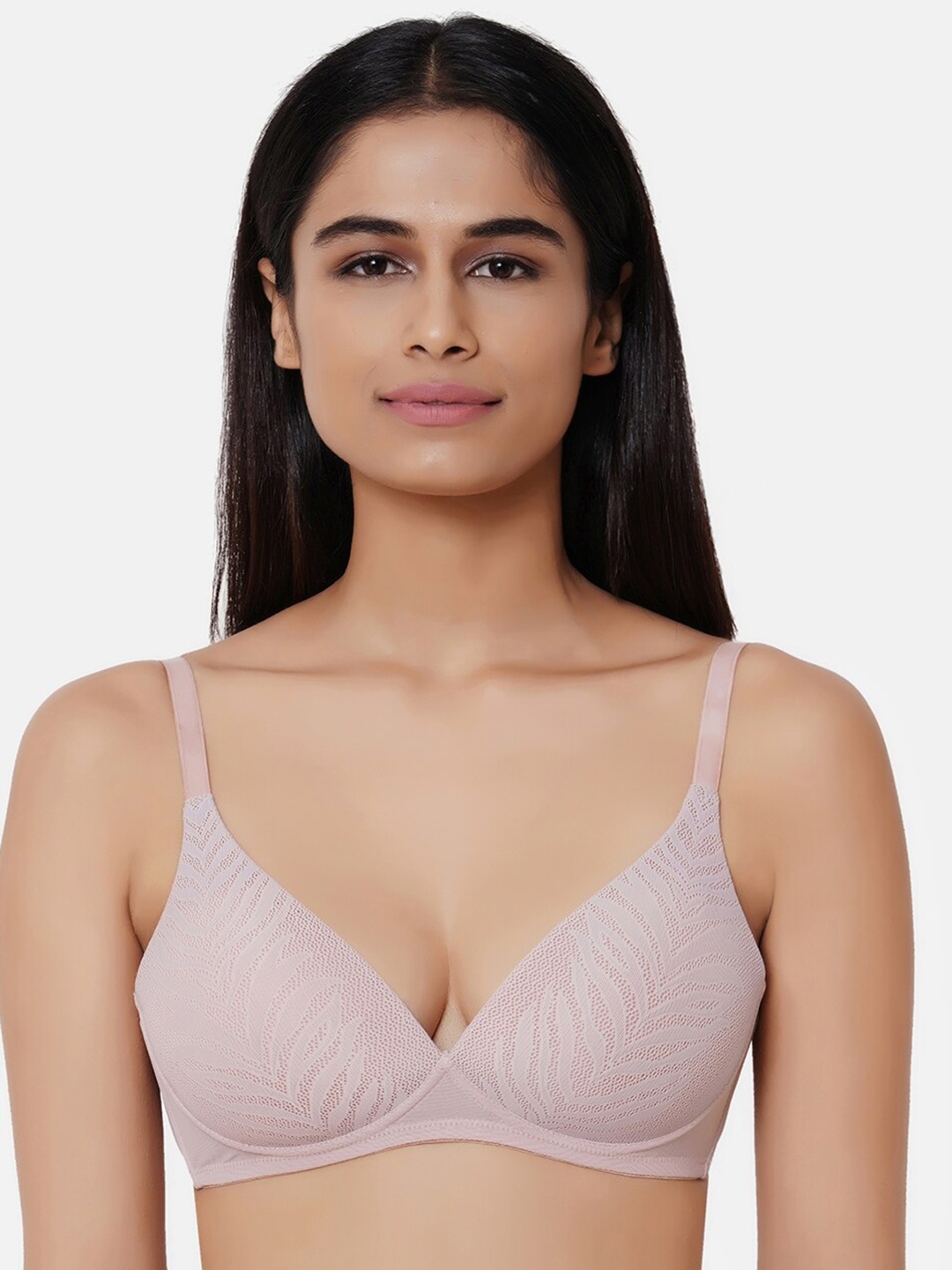 

Wacoal Cream-Coloured Lightly Padded Everyday Bra