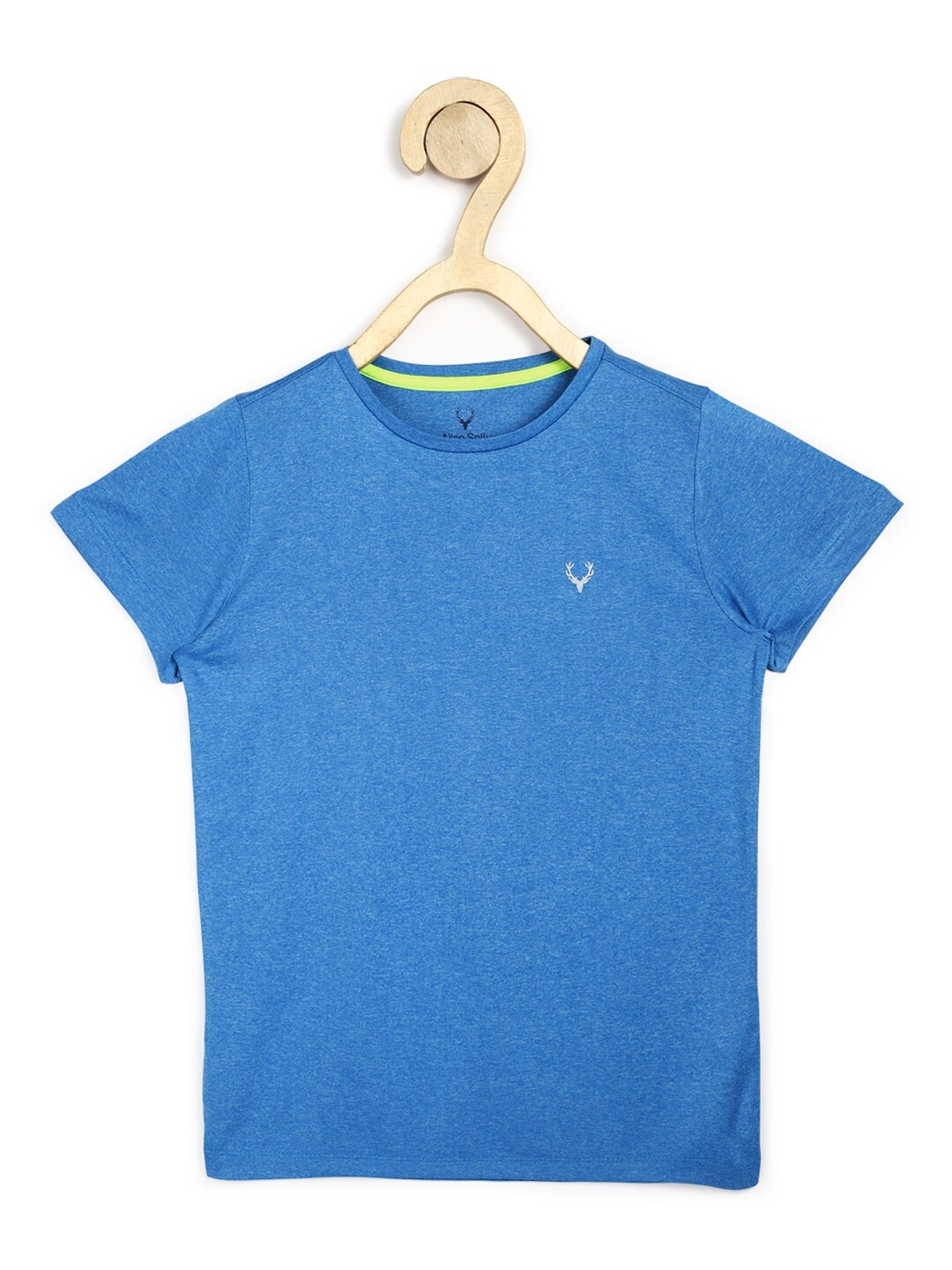 

Allen Solly Junior Boys Blue Solid T-shirt