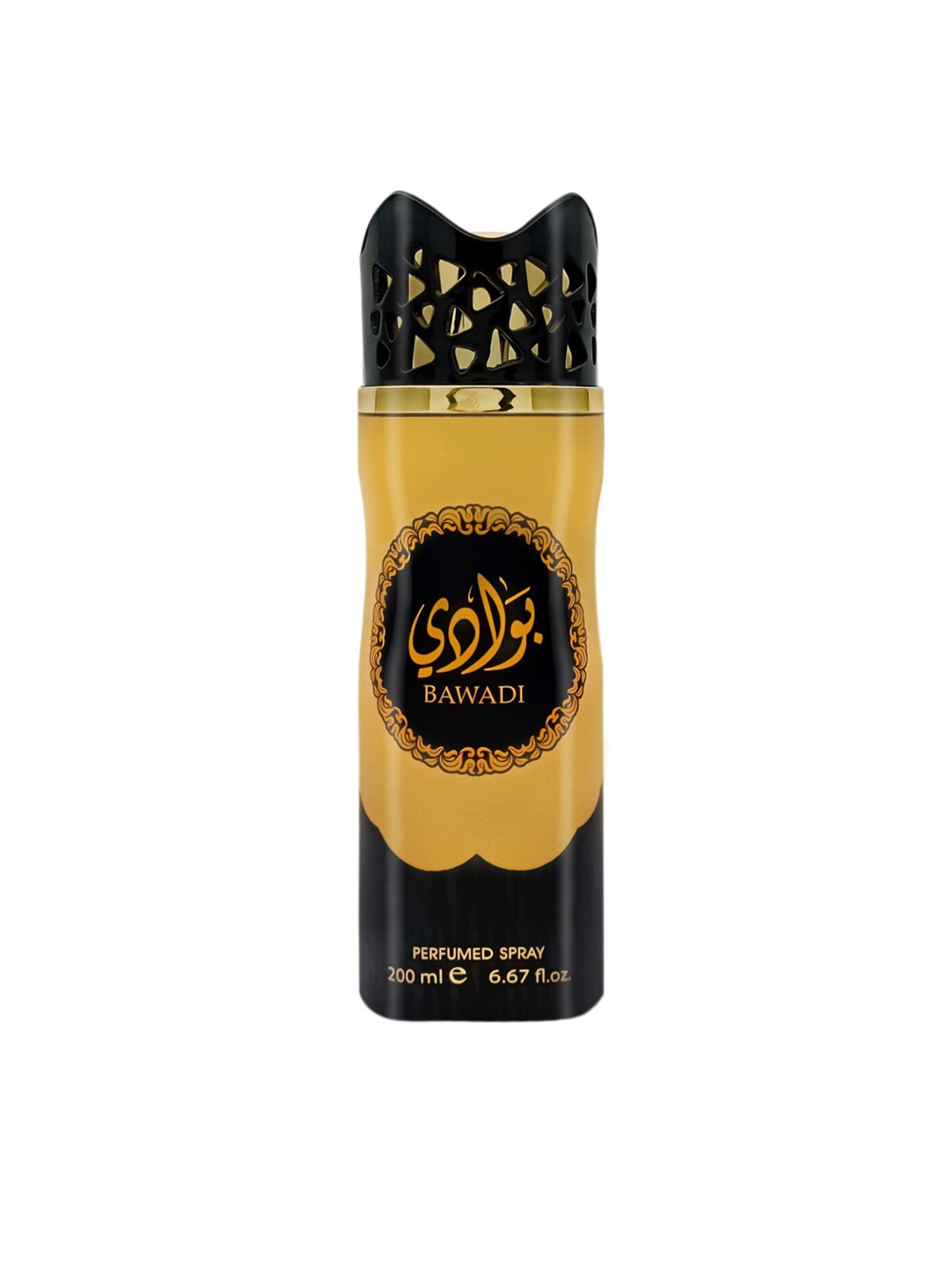 

ASDAAF by Lattafa Set of 2 Bawadi Long Lasting Perfumed Body Spray, Gold